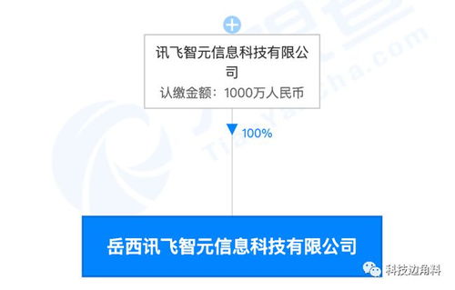 科大讯飞成立岳西讯飞智元公司,经营范围含教学仪器与装备