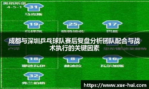 成都与深圳乒乓球队赛后复盘分析团队配合与战术执行的关键因素
