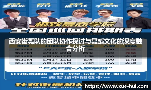 西安街舞队的团队协作探讨与舞蹈文化的深度融合分析